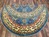 Indian Rug Hand Knotted Oriental Rug Design: Kazak (Origin #93) 6'3x6'7