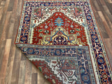 Indian Rug Hand Knotted Oriental Rug Design: Serapi (Origin #23) 8'0x5'0