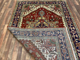 Indian Rug Hand Knotted Oriental Rug Design: Serapi (Origin #3) 9'1x5'11