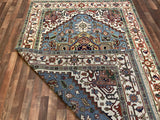 Indian Rug Hand Knotted Oriental Rug Design: Serapi (Origin #7) 8'11x6'0