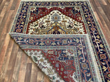 Indian Rug Hand Knotted Oriental Rug Design: Serapi (Origin #8) 5'7x6'0