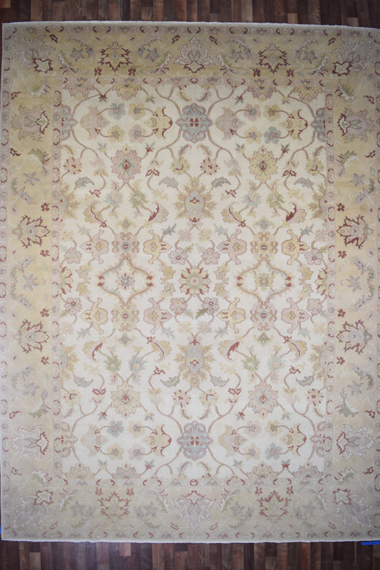 Indian Rug Hand Knotted Oriental Rug Egypt 13'1x10'4