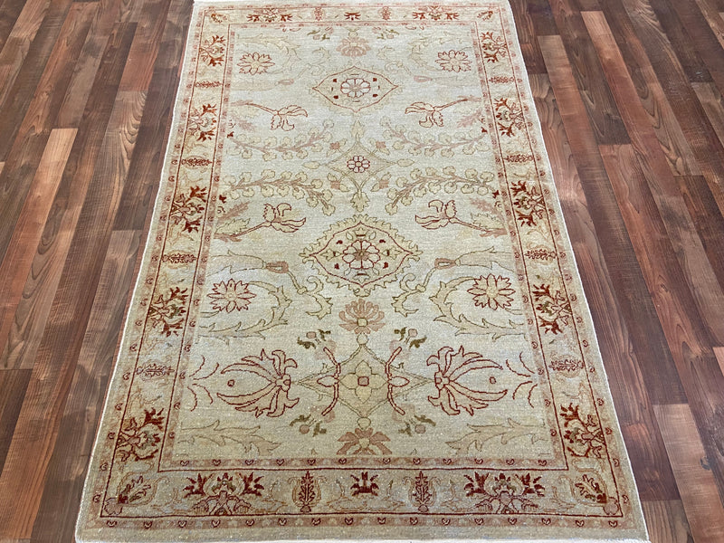 Indian Rug Hand Knotted Oriental Rug Egypt Agra 6'2x3'10