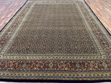 Indian Rug Hand Knotted Oriental Rug Extra Fine Herati 14'1x10'0