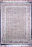 Indian Rug Hand Knotted Oriental Rug Extra Fine Herati 14'1x10'0