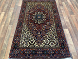 Indian Rug Hand Knotted Oriental Rug Fine Bijar 3'3x5'4