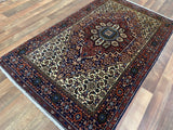 Indian Rug Hand Knotted Oriental Rug Fine Bijar 3'3x5'4