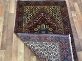 Indian Rug Hand Knotted Oriental Rug Fine Bijar 3'3x5'4