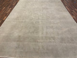 Indian Rug Hand Knotted Oriental Rug Fine Chobi Peshawar 11'10x8'2
