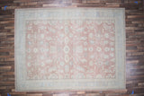 Indian Rug Hand Knotted Oriental Rug Fine Chobi Peshawar 11'8x8'9