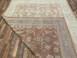 Indian Rug Hand Knotted Oriental Rug Fine Chobi Peshawar 11'8x8'9