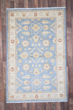 Indian Rug Hand Knotted Oriental Rug Fine Chobi Peshawar 3'10x5'11