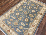 Indian Rug Hand Knotted Oriental Rug Fine Chobi Peshawar 3'10x5'11