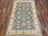 Indian Rug Hand Knotted Oriental Rug Fine Chobi Peshawar 3'10x5'11