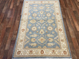 Indian Rug Hand Knotted Oriental Rug Fine Chobi Peshawar 3'10x5'11