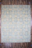 Indian Rug Hand Knotted Oriental Rug Fine Chobi Peshawar 9'3x11'9