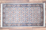 Indian Rug Hand Knotted Oriental Rug Fine Herati 3'0x5'1