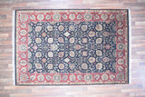 Indian Rug Hand Knotted Oriental Rug Fine Jalpour 6'0x9'2