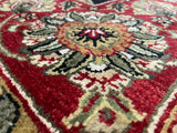 Indian Rug Hand Knotted Oriental Rug Fine Jalpour 6'0x9'2
