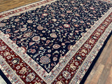 Indian Rug Hand Knotted Oriental Rug Fine Kashan 10'0x17'7