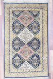 Indian Rug Hand Knotted Oriental Rug Fine Kashan 3'0x5'0