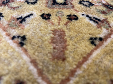 Indian Rug Hand Knotted Oriental Rug Fine Kashan 3'0x5'0