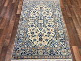 Indian Rug Hand Knotted Oriental Rug Fine Kashan 3'2x5'0