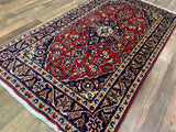 Indian Rug Hand Knotted Oriental Rug Fine Kashan 3'3x5'9