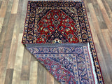 Indian Rug Hand Knotted Oriental Rug Fine Kashan 3'3x5'9
