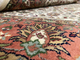 Indian Rug Hand Knotted Oriental Rug Fine Kashan 6'0x6'0