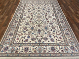 Indian Rug Hand Knotted Oriental Rug Fine Kashan 6'0x9'0