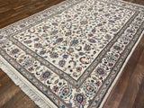 Indian Rug Hand Knotted Oriental Rug Fine Kashan 6'0x9'0