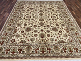 Indian Rug Hand Knotted Oriental Rug Fine Kashan 8'1x10'0