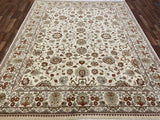 Indian Rug Hand Knotted Oriental Rug Fine Kashan 8'1x10'0