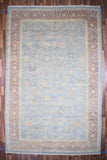 Indian Rug Hand Knotted Oriental Rug Fine Kashan 9'1x14'0