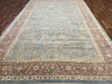 Indian Rug Hand Knotted Oriental Rug Fine Kashan 9'1x14'0