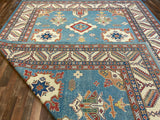 Indian Rug Hand Knotted Oriental Rug Fine Kazak 10'0x13'8