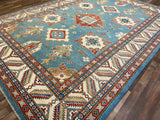 Indian Rug Hand Knotted Oriental Rug Fine Kazak 10'0x13'8