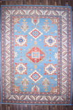 Indian Rug Hand Knotted Oriental Rug Fine Kazak 10'0x13'8