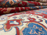 Indian Rug Hand Knotted Oriental Rug Fine Kazak 10'5x8'2