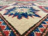Indian Rug Hand Knotted Oriental Rug Fine Kazak 13'7x9'10