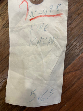 Indian Rug Hand Knotted Oriental Rug Fine Kazak 5'0x6'5