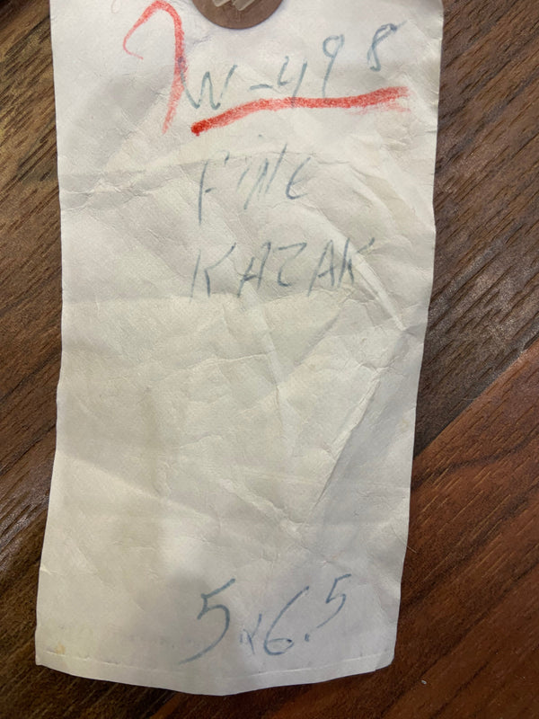 Indian Rug Hand Knotted Oriental Rug Fine Kazak 5'0x6'5