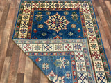 Indian Rug Hand Knotted Oriental Rug Fine Kazak 5'10x4'0