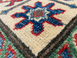 Indian Rug Hand Knotted Oriental Rug Fine Kazak 5'10x4'0