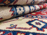 Indian Rug Hand Knotted Oriental Rug Fine Kazak 5'2x3'4