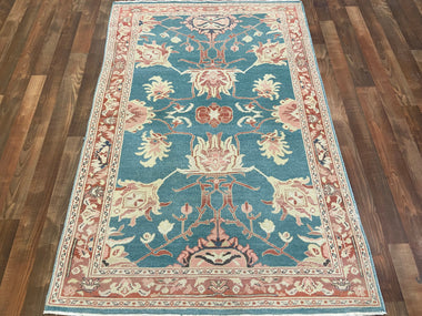 Indian Rug Hand Knotted Oriental Rug Fine Kazak 6'0x4'0
