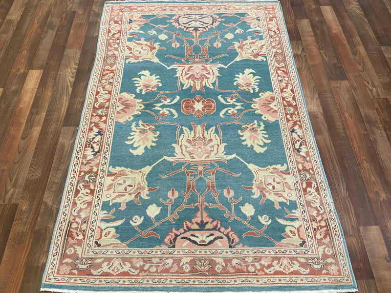 Indian Rug Hand Knotted Oriental Rug Fine Kazak 6'0x4'0