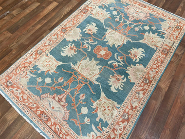 Indian Rug Hand Knotted Oriental Rug Fine Kazak 6'1x4'0