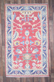Indian Rug Hand Knotted Oriental Rug Fine Kazak 6'2x5'9